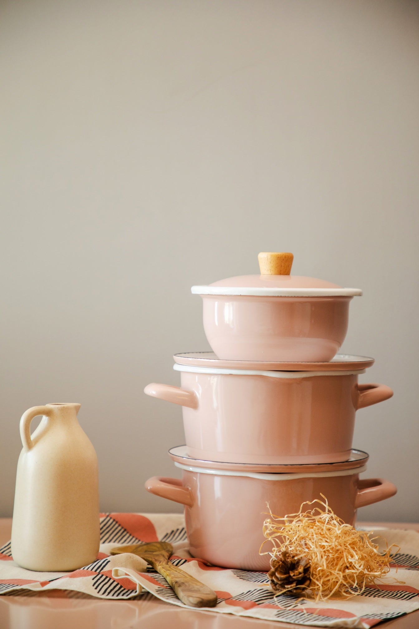 Ash Pink Casserole 18cm (2.3 Liters)