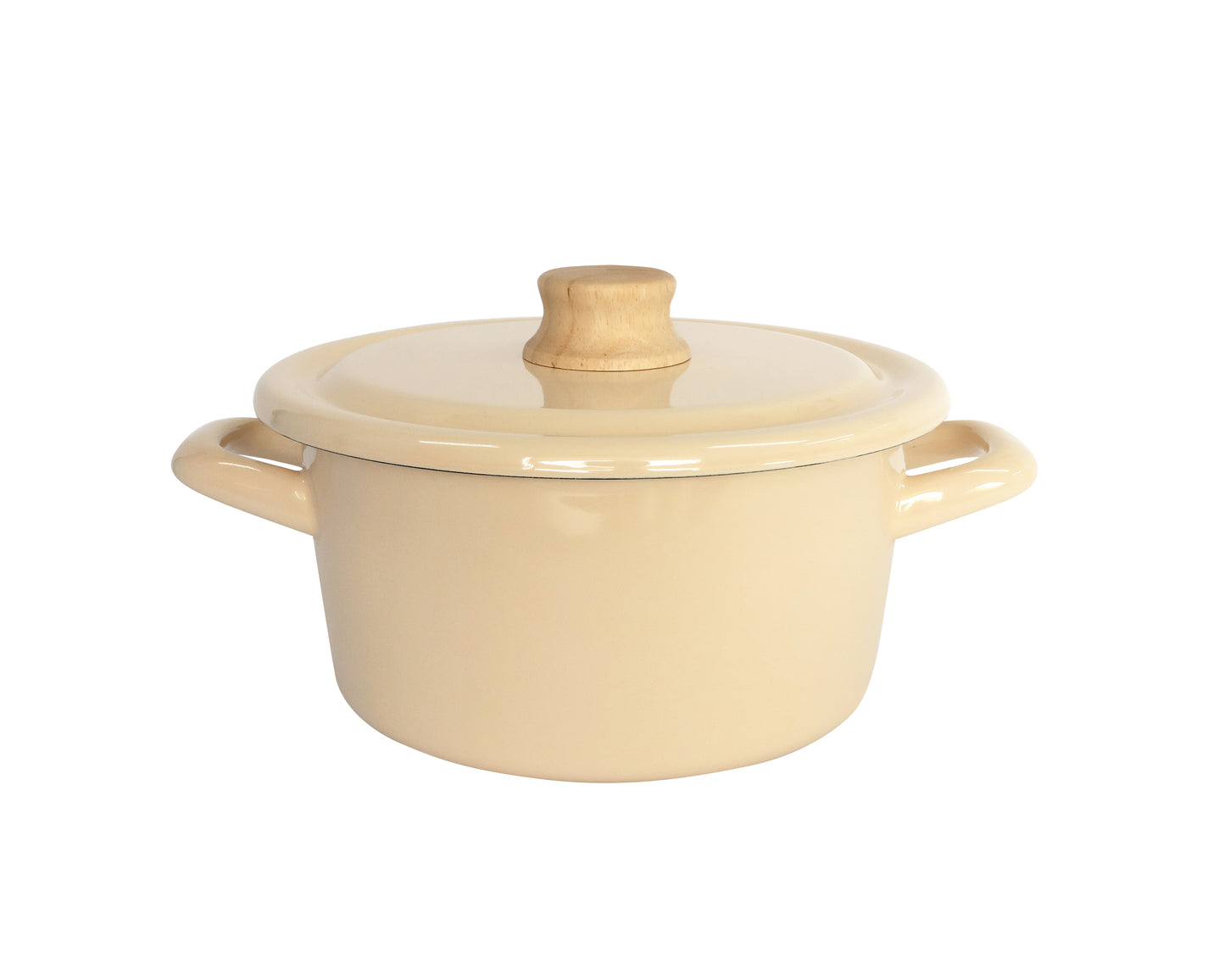 Vintage Beige Casserole 18cm (2.3 Liters)