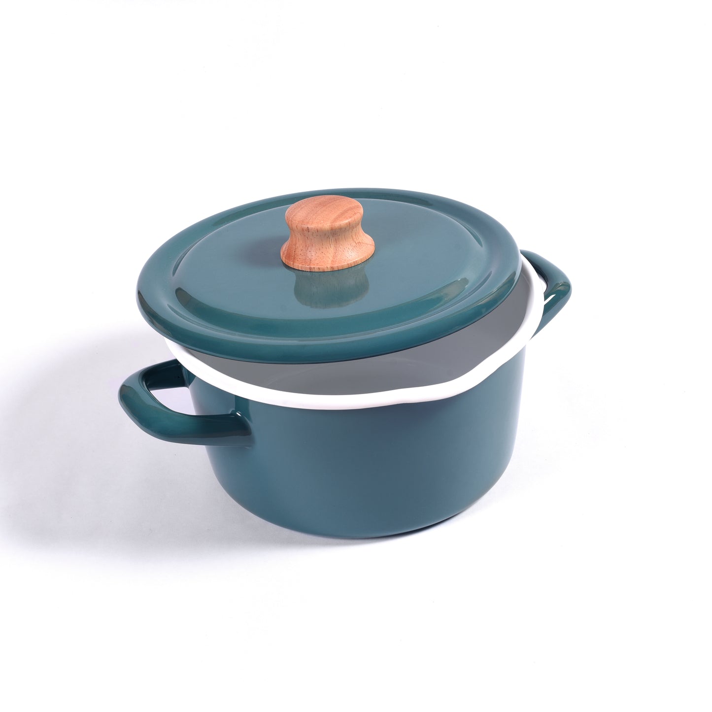 Smoke Blue Casserole 18cm (2.3 Liters)