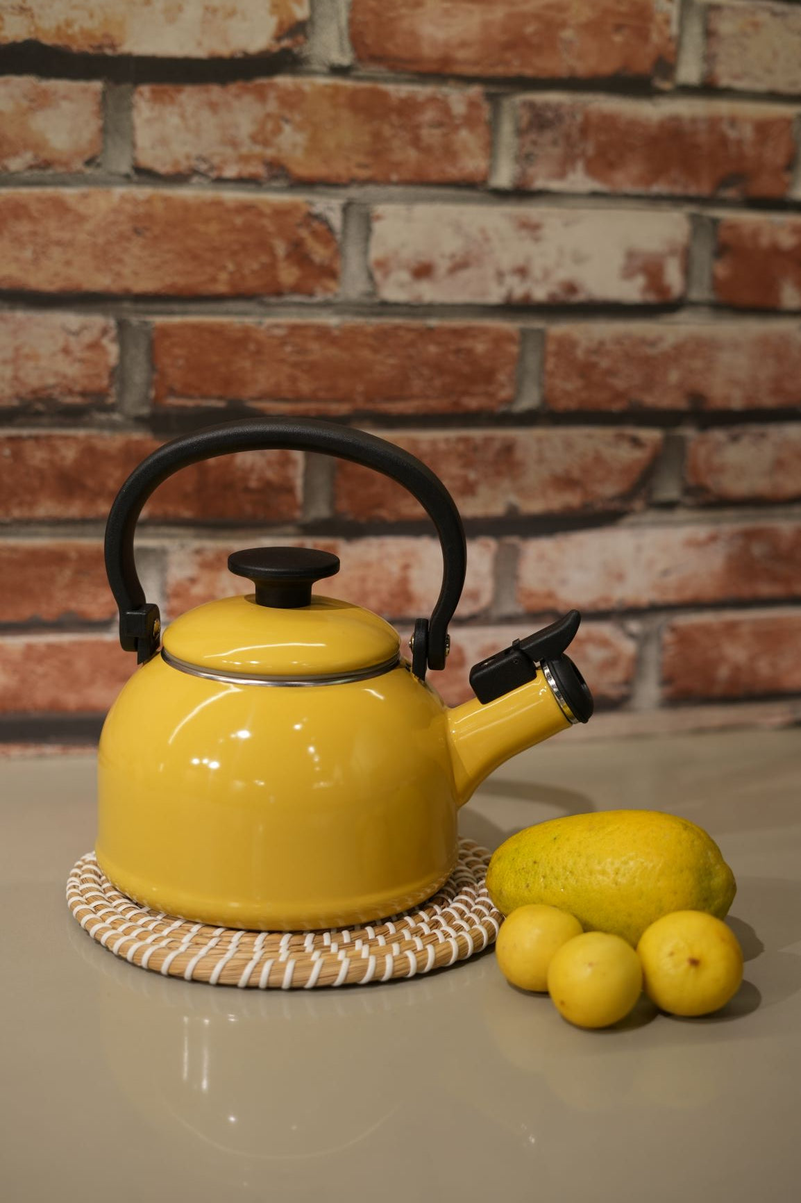 Mustard Whistling Kettle (1.6 Liters)