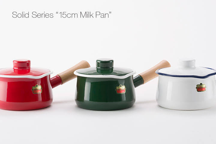 White Milk/Sauce Pan 15cm (1.2 Liters)