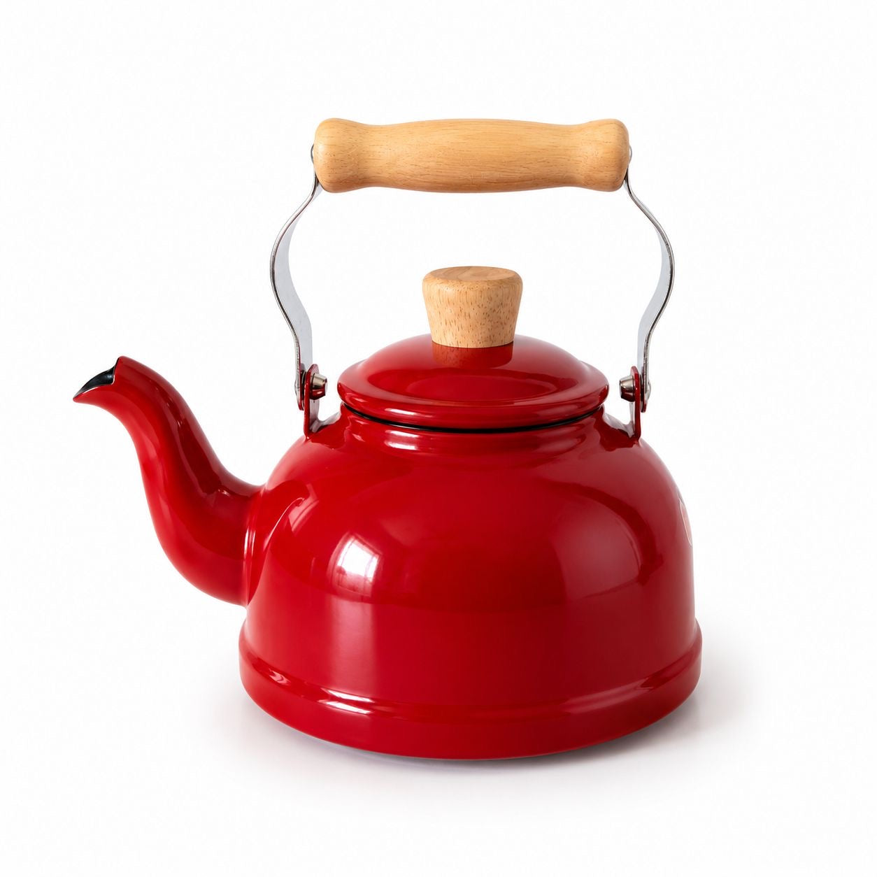 Wine Red Tea Kettle (1.6 Liters) Cotton Series