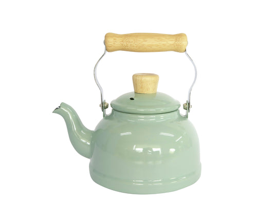 Vintage Green Tea Kettle (1.6 Liters)