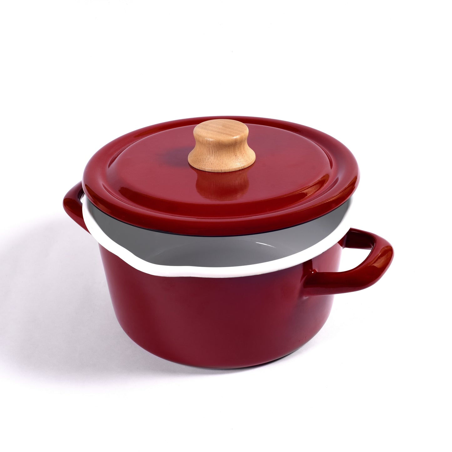 Wine Red Casserole 18cm (2.3 Liters)