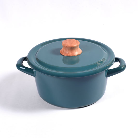 Smoke Blue Casserole 18cm (2.3 Liters)