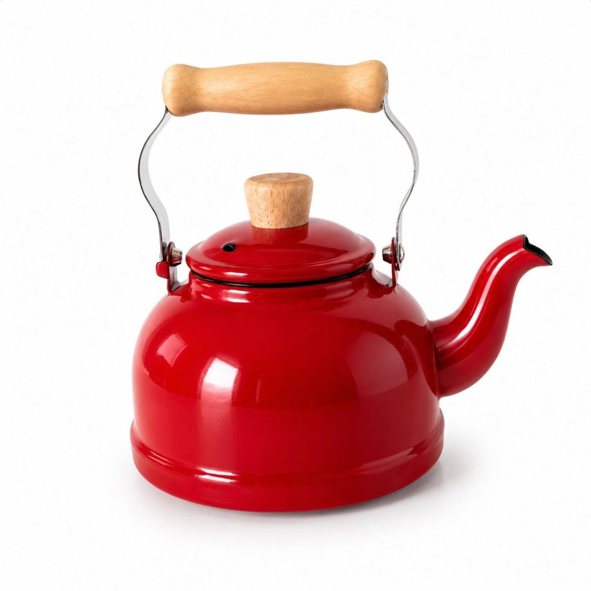 Wine Red Tea Kettle (1.6 Liters) Cotton Series